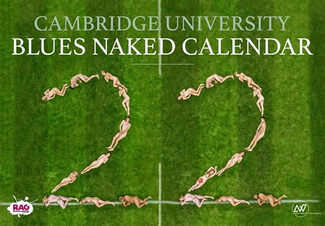 cambridge naked calendar|Cambridge Blues bare all in RAG charity calendar.